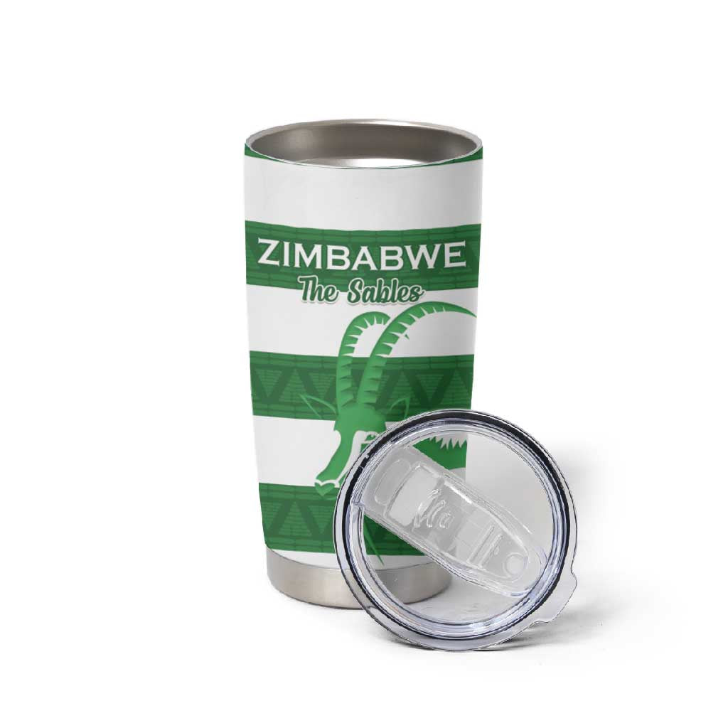 Nyika yeZimbabwe Rugby Custom Tumbler Cup Come On Sables LT15