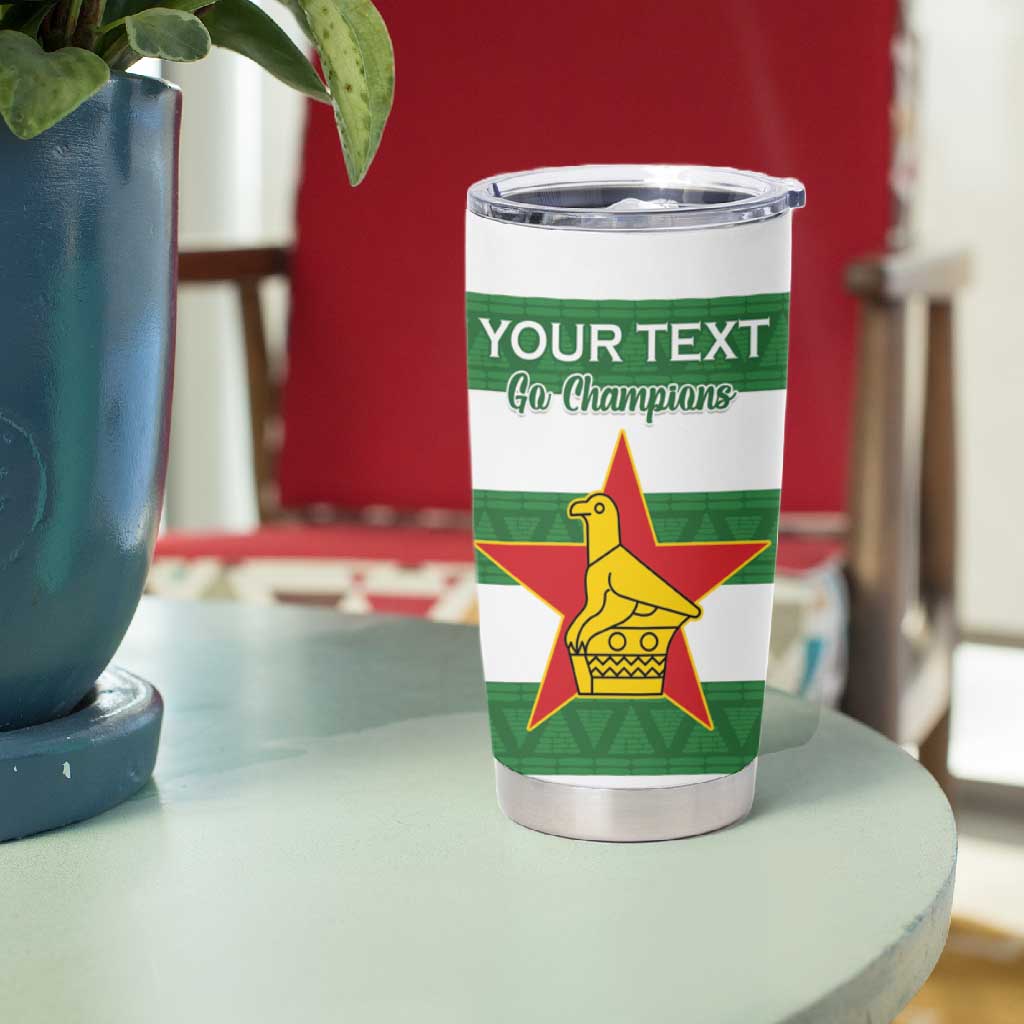 Nyika yeZimbabwe Rugby Custom Tumbler Cup Come On Sables LT15