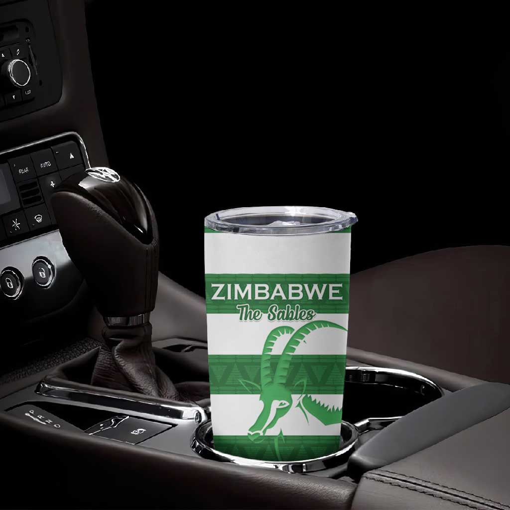 Nyika yeZimbabwe Rugby Custom Tumbler Cup Come On Sables LT15