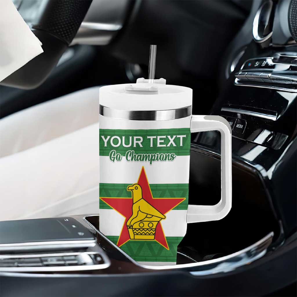 Nyika yeZimbabwe Rugby Custom Tumbler With Handle Come On Sables LT15