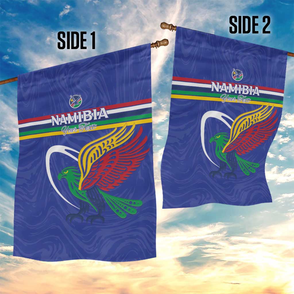 Namibia Rugby Custom Garden Flag African Fish Eagle - Flag Colors LT15