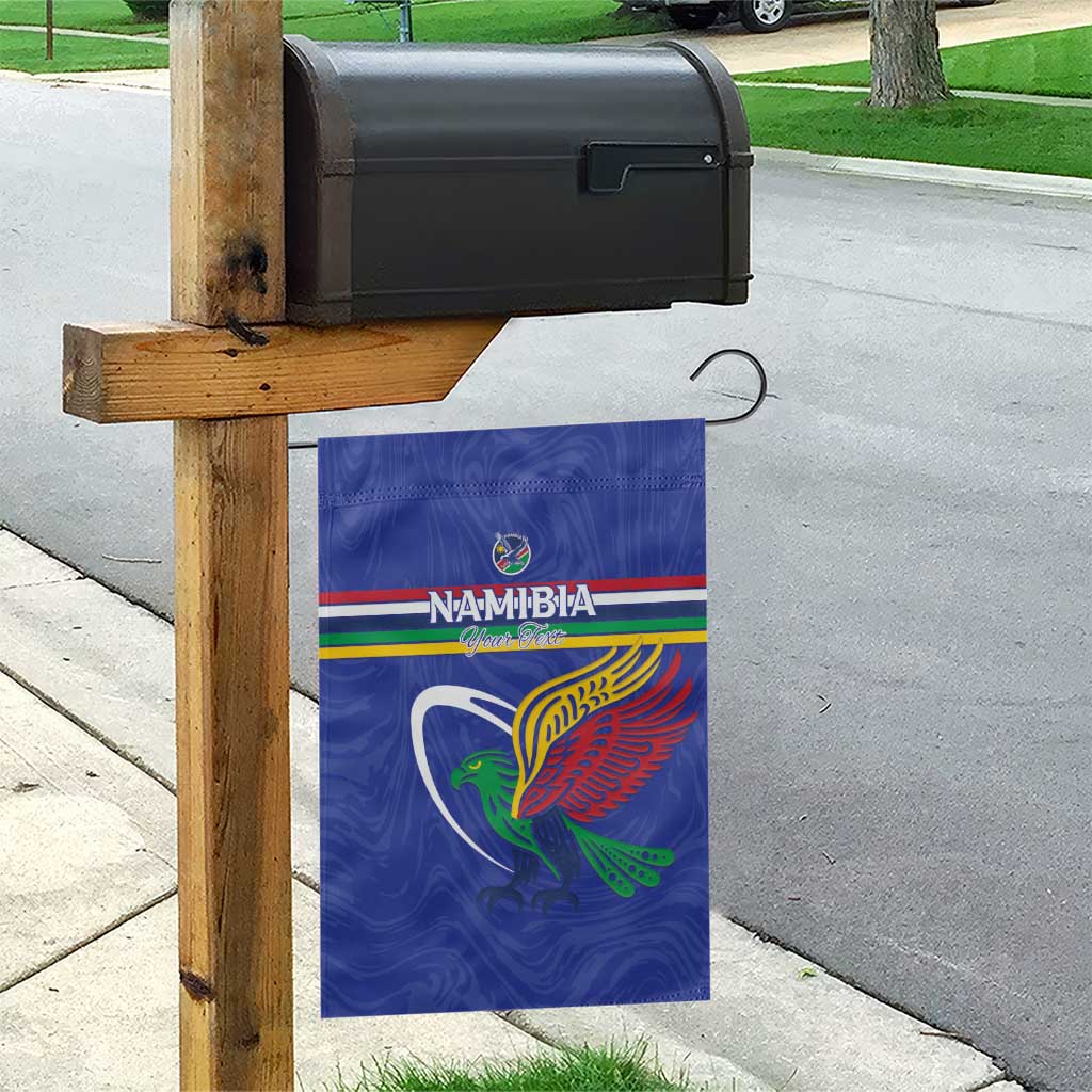Namibia Rugby Custom Garden Flag African Fish Eagle - Flag Colors LT15