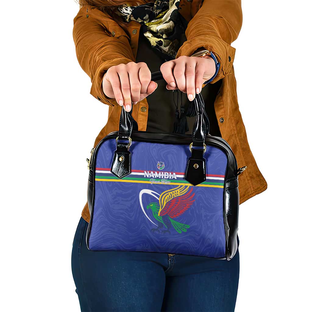 Namibia Rugby Custom Shoulder Handbag Go Welwitschias LT15