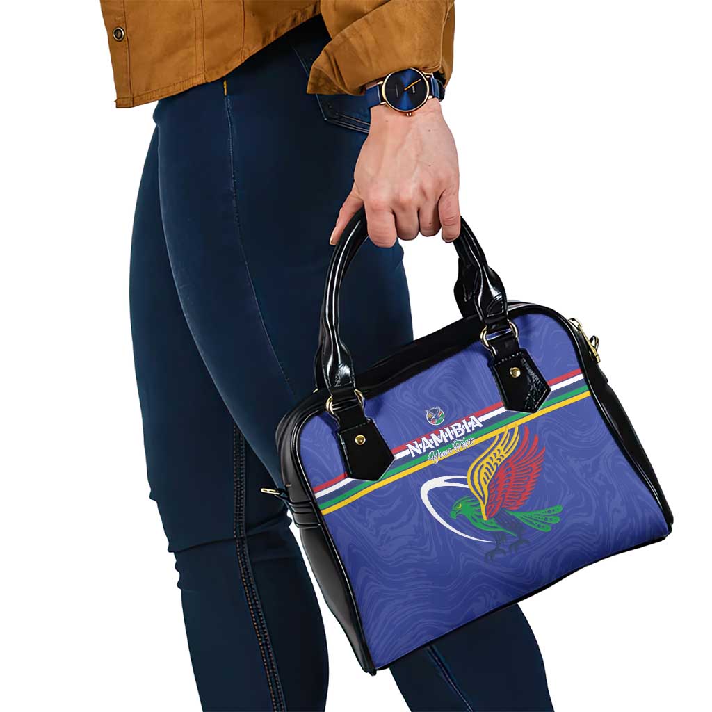 Namibia Rugby Custom Shoulder Handbag Go Welwitschias LT15