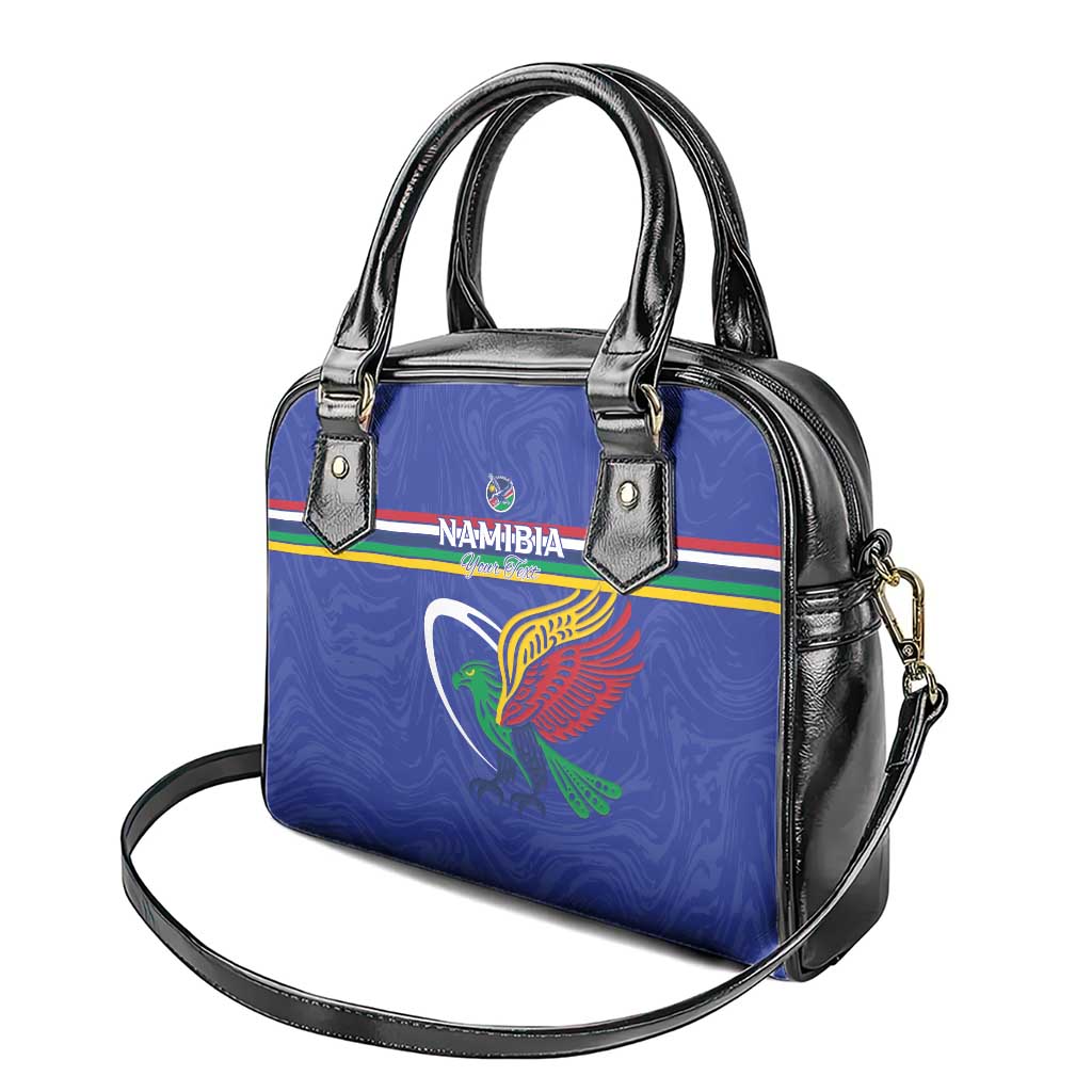 Namibia Rugby Custom Shoulder Handbag Go Welwitschias LT15