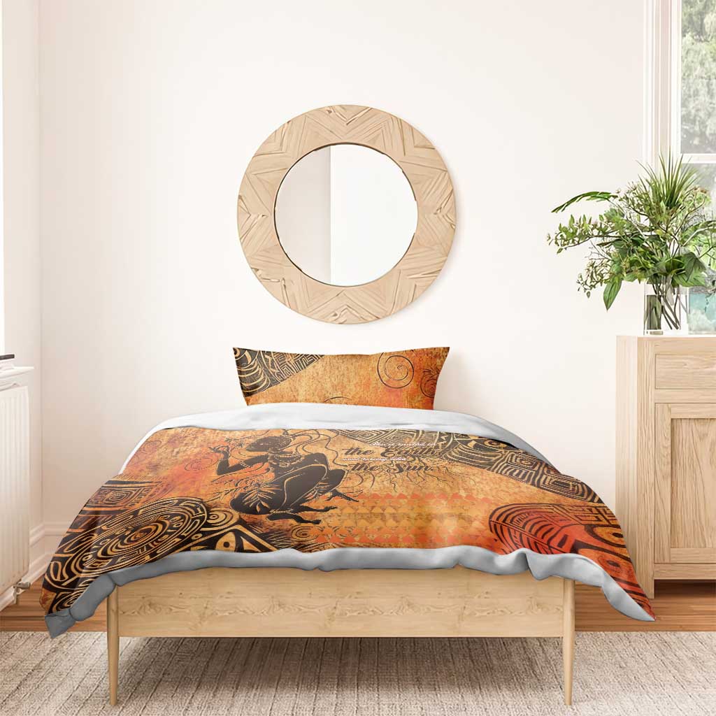 African Women Bedding Set With Tribal Pattern LT15