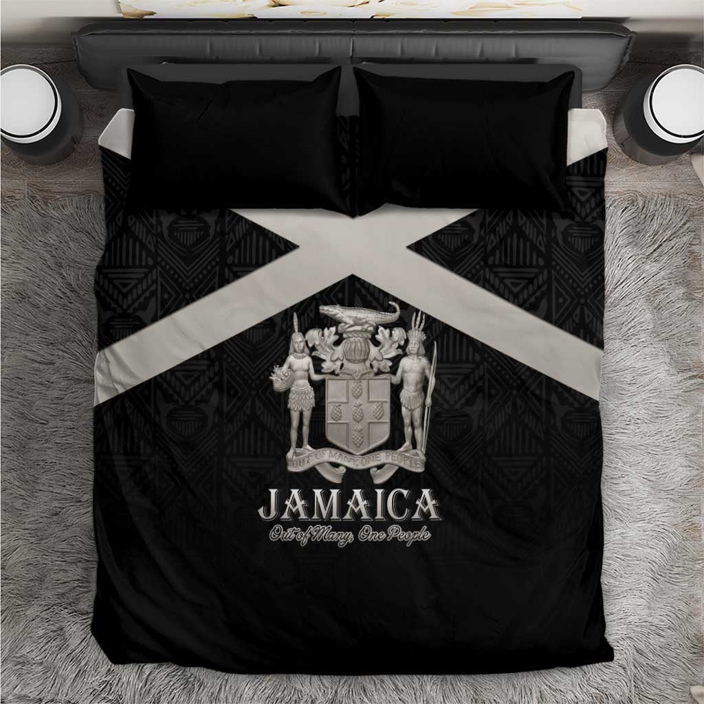 Jamaica Bedding Set Out of Many One People Silver Color LT15