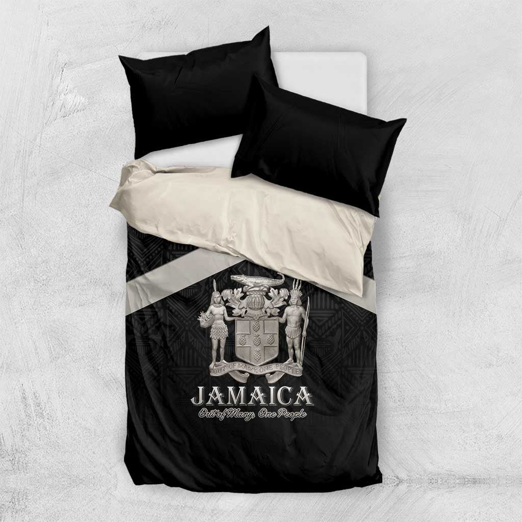Jamaica Bedding Set Out of Many One People Silver Color LT15