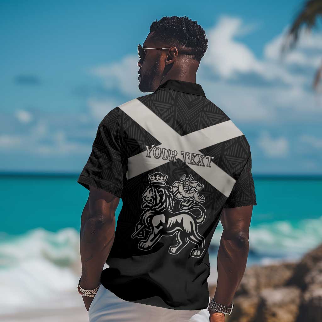 Personalized Jamaica Hawaiian Shirt Out of Many One People Silver Color LT15
