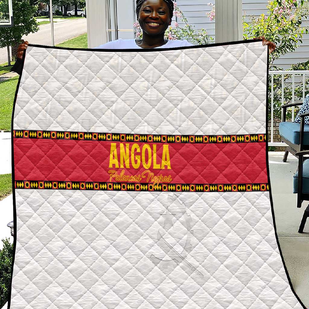 Afro Angola Football Quilt Go Palancas Negras LT15