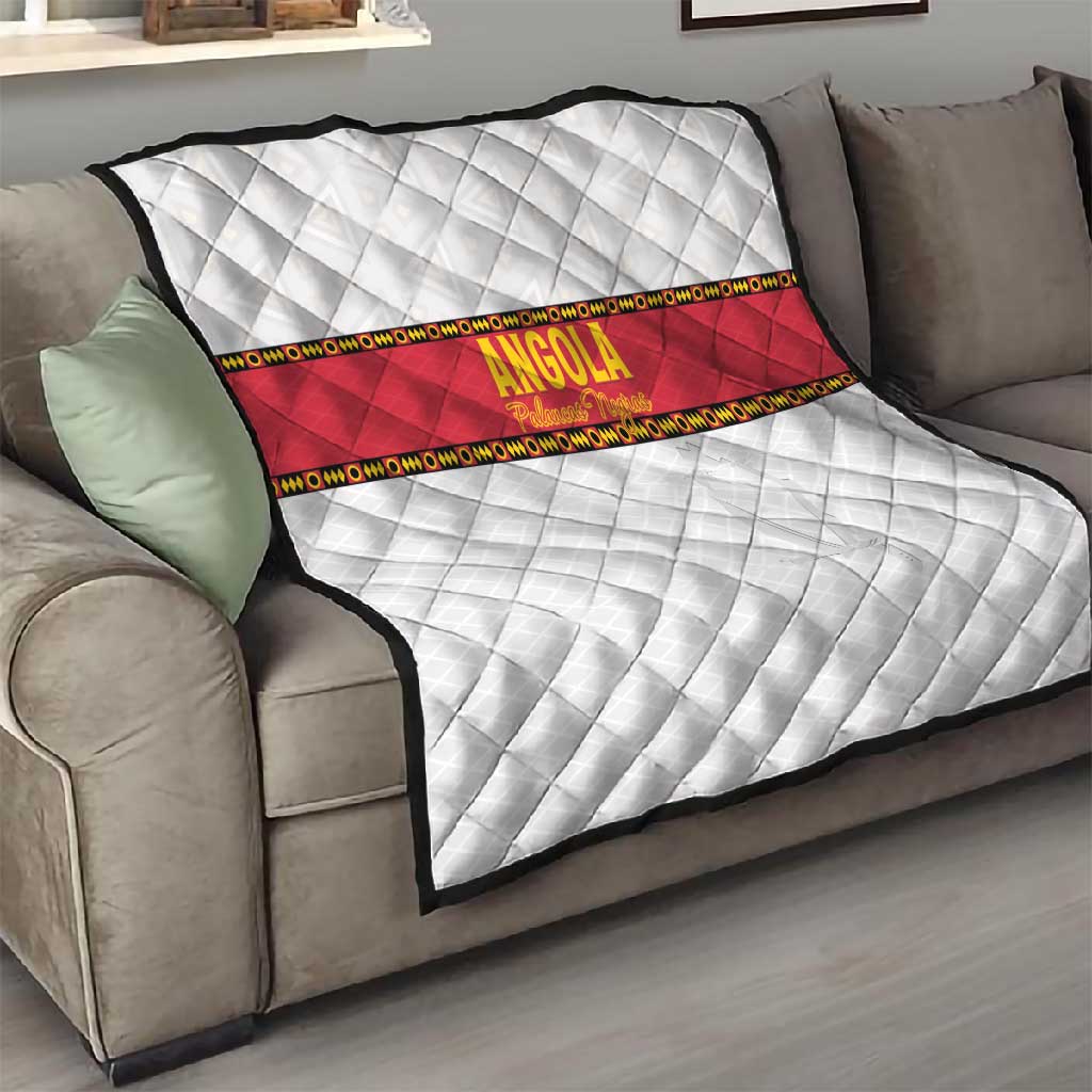 Afro Angola Football Quilt Go Palancas Negras LT15