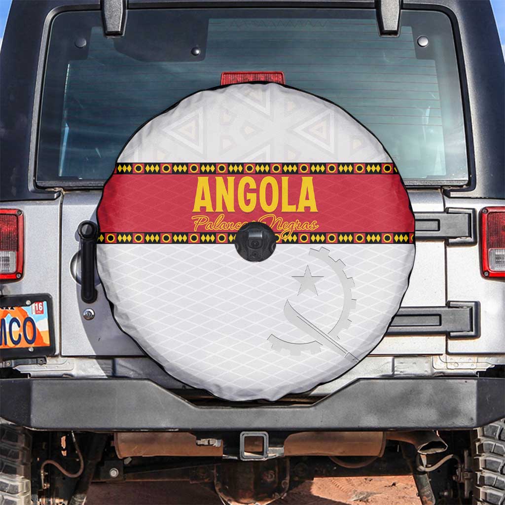 Angola Football Spare Tire Cover Avante Palancas Negras - White LT15