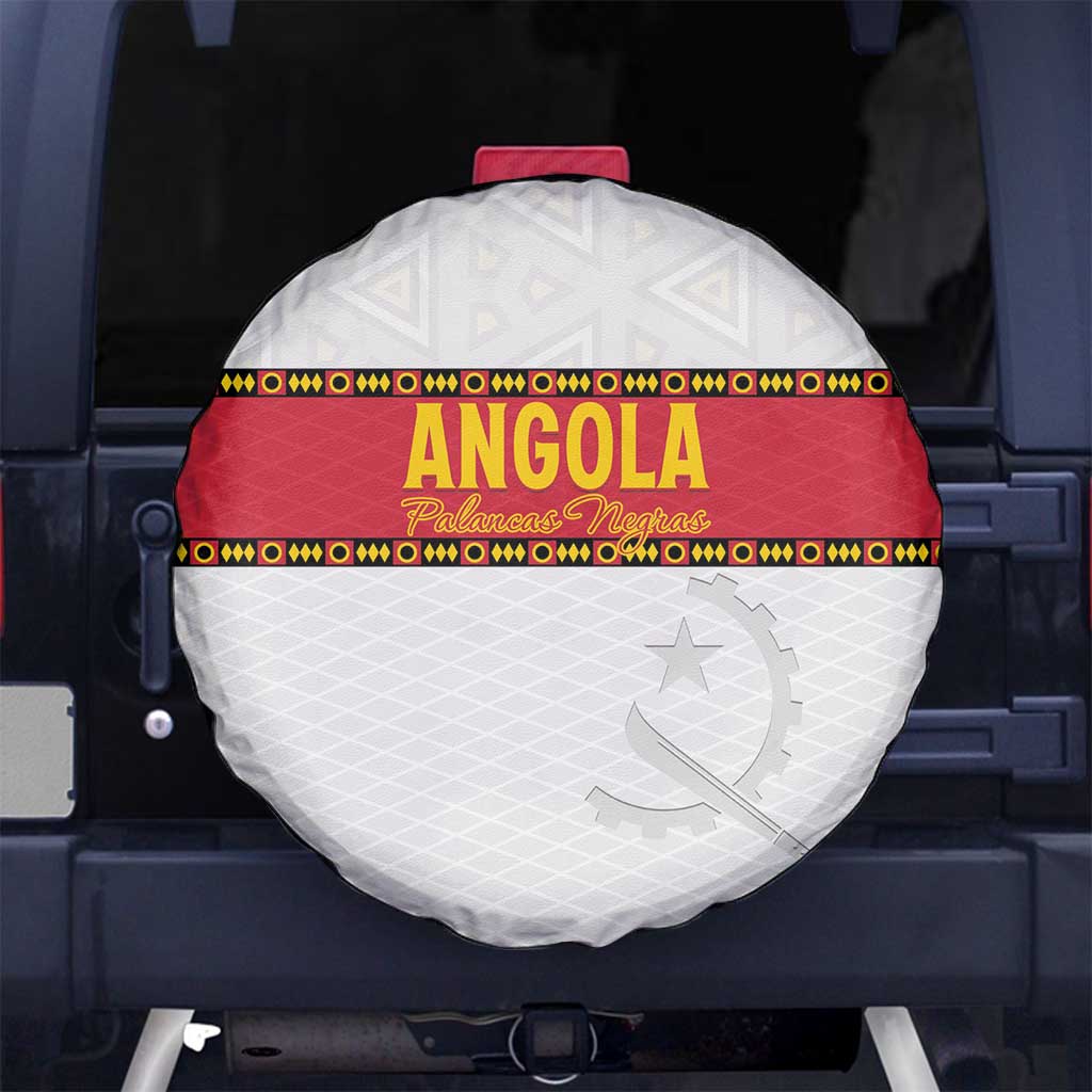 Angola Football Spare Tire Cover Avante Palancas Negras - White LT15