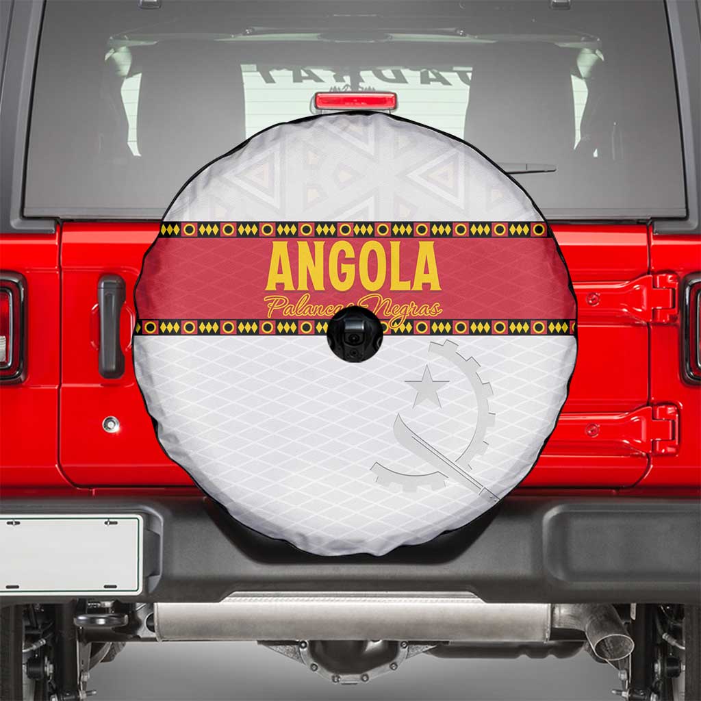 Angola Football Spare Tire Cover Avante Palancas Negras - White LT15