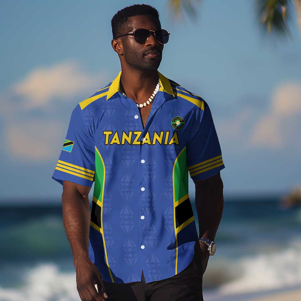 Afro Tanzania Football Custom Hawaiian Shirt Go Taifa Stars Go LT15