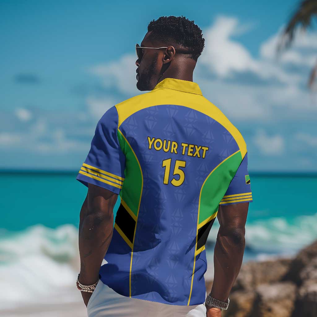 Afro Tanzania Football Custom Hawaiian Shirt Go Taifa Stars Go LT15