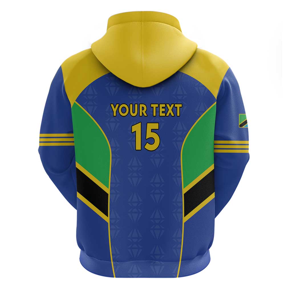 Custom Tanzania Football Hoodie Go Taifa Stars Go LT15