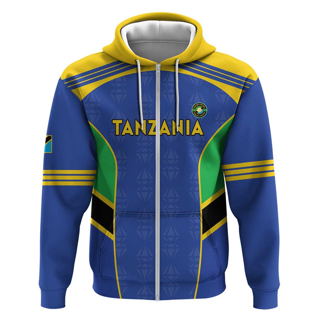 Custom Tanzania Football Hoodie Go Taifa Stars Go LT15