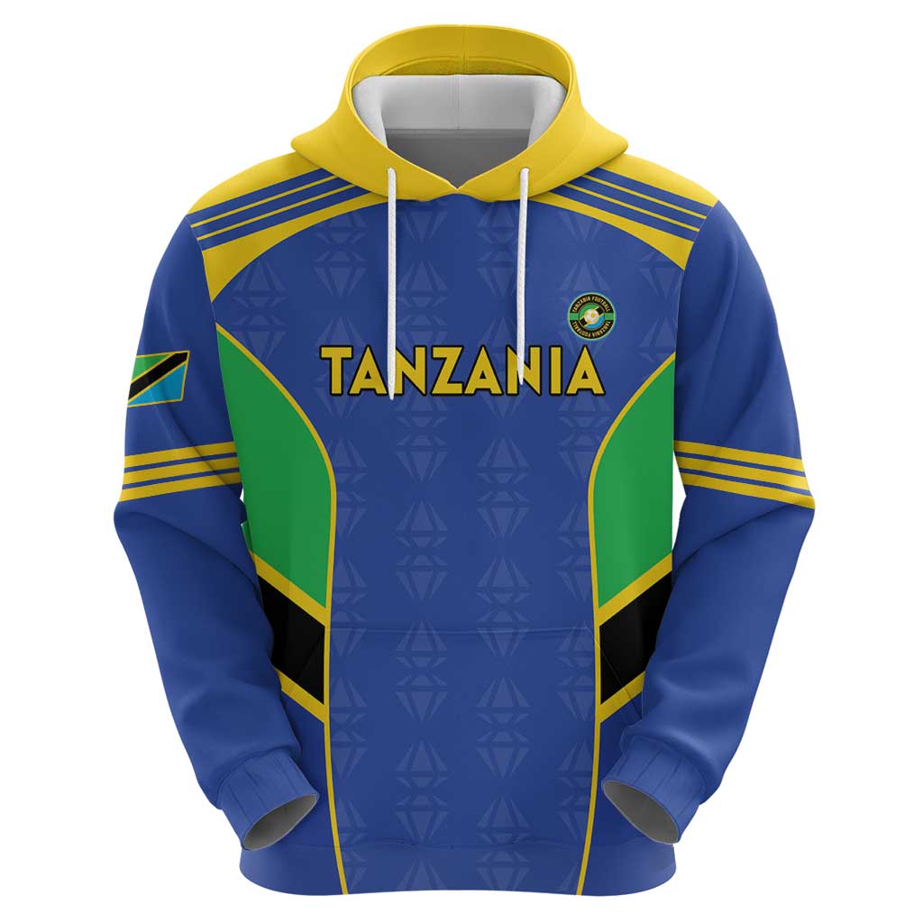 Custom Tanzania Football Hoodie Go Taifa Stars Go LT15