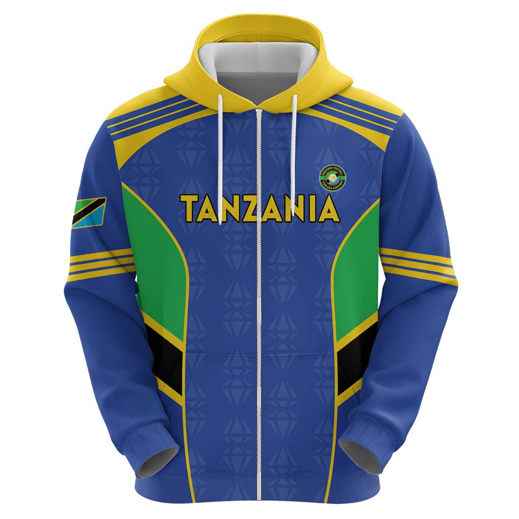 Custom Tanzania Football Hoodie Go Taifa Stars Go LT15