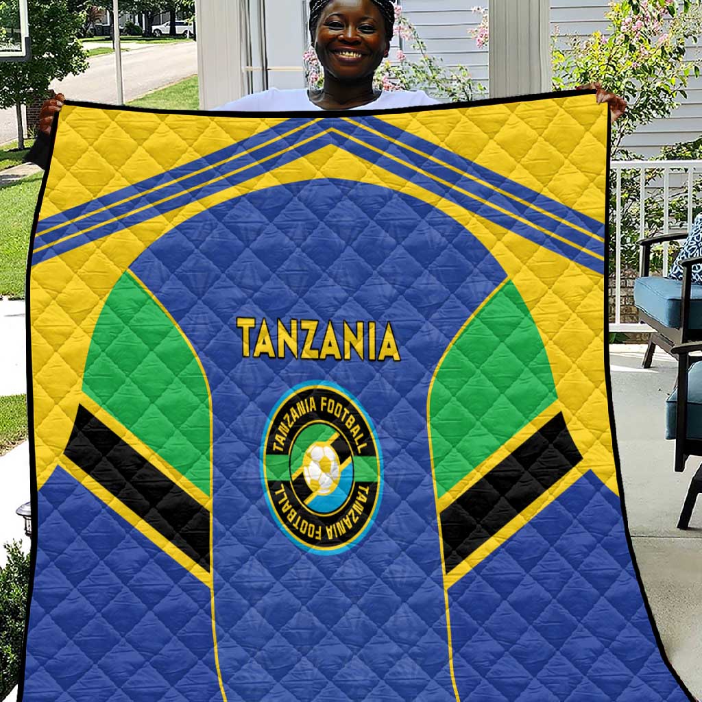 Afro Tanzania Football Quilt Go Taifa Stars Go LT15