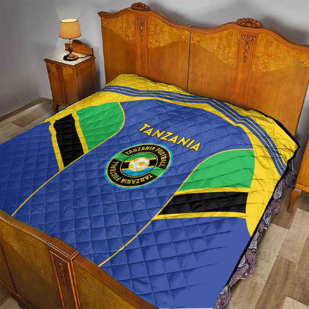 Afro Tanzania Football Quilt Go Taifa Stars Go LT15