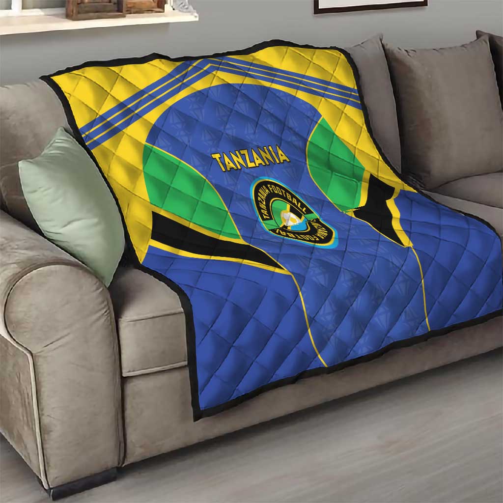 Afro Tanzania Football Quilt Go Taifa Stars Go LT15