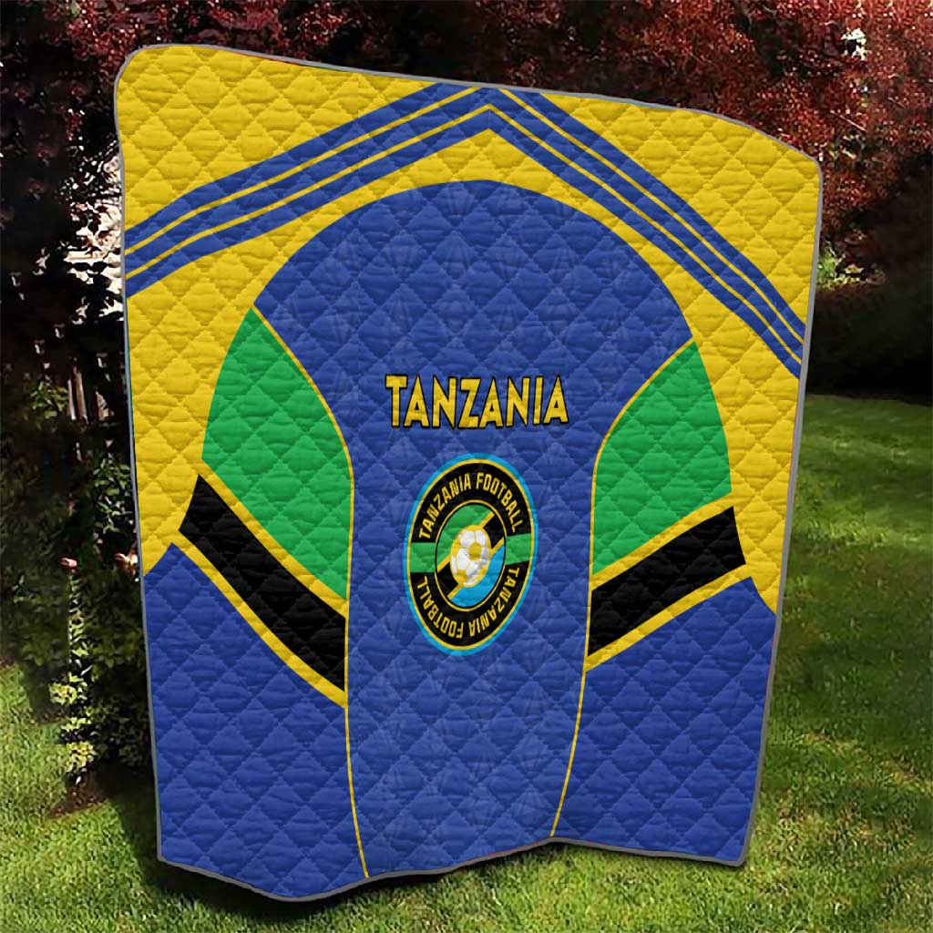 Afro Tanzania Football Quilt Go Taifa Stars Go LT15