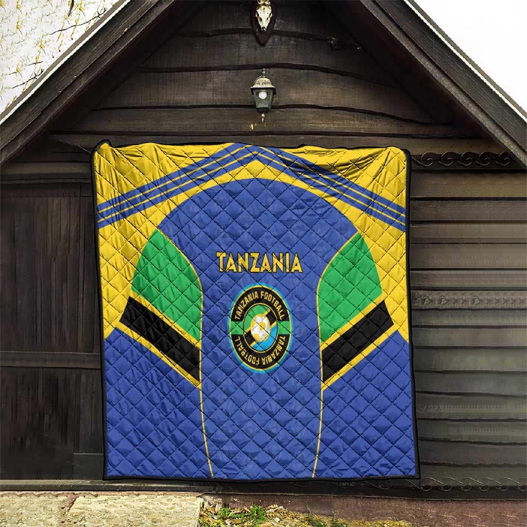 Afro Tanzania Football Quilt Go Taifa Stars Go LT15