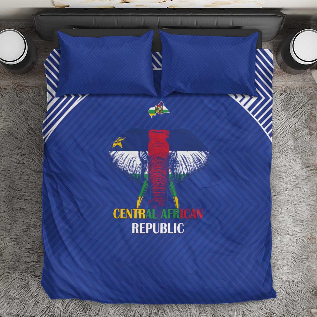 Afro Central African Republic Football Bedding Set Go Champions LT15
