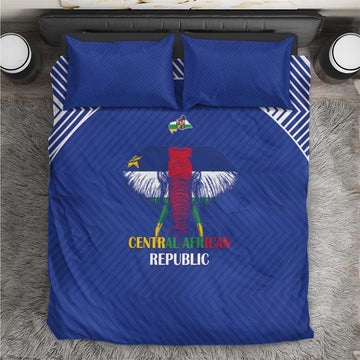 Afro Central African Republic Football Bedding Set Go Champions LT15