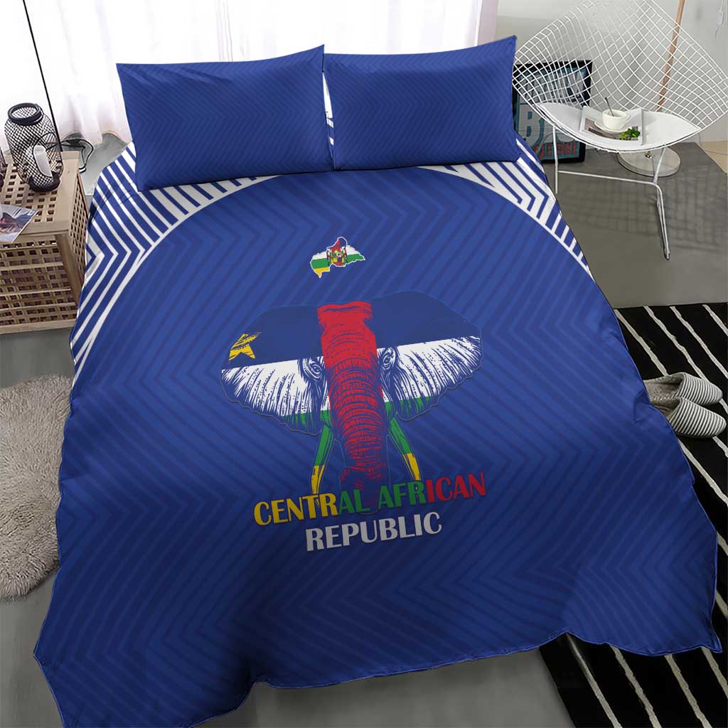 Afro Central African Republic Football Bedding Set Go Champions LT15
