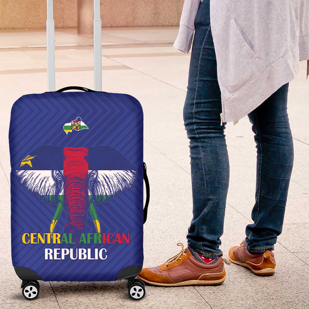 Central African Republic Football Luggage Cover Go Champions LT15