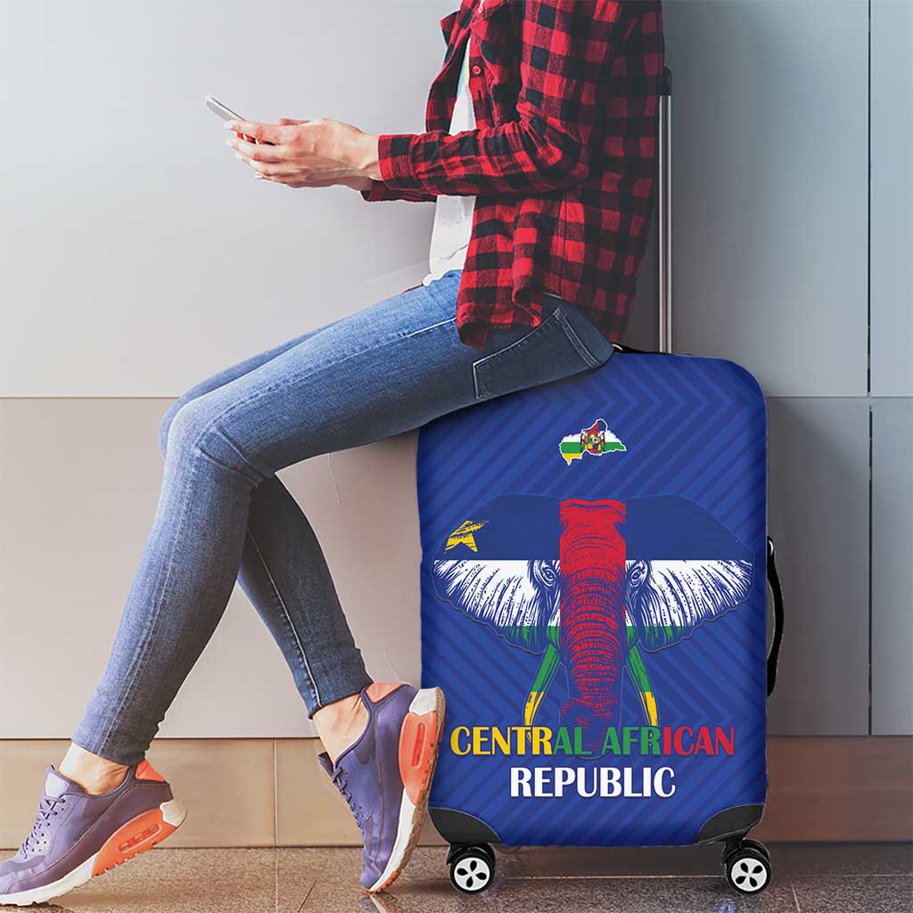 Central African Republic Football Luggage Cover Go Champions LT15