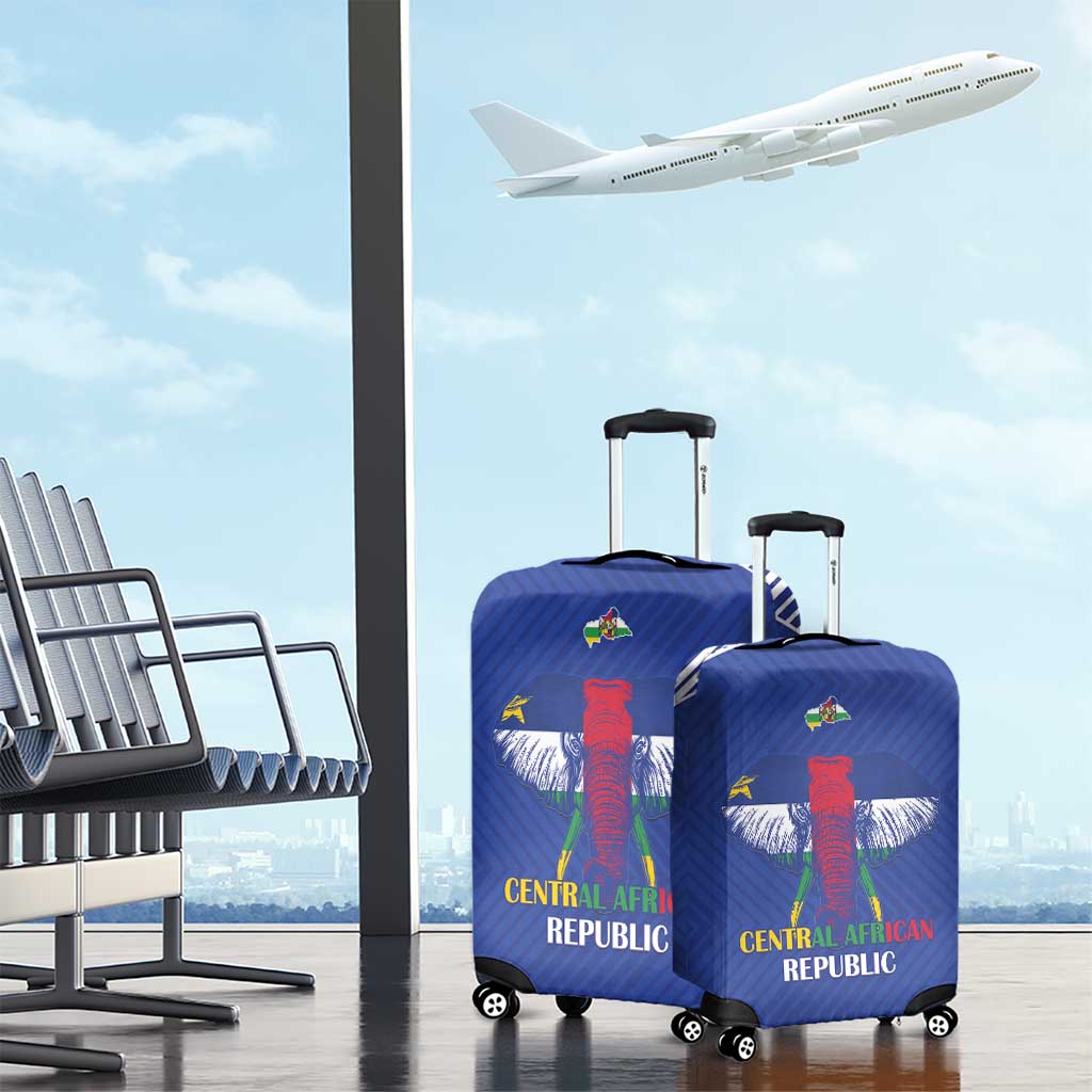 Central African Republic Football Luggage Cover Go Champions LT15