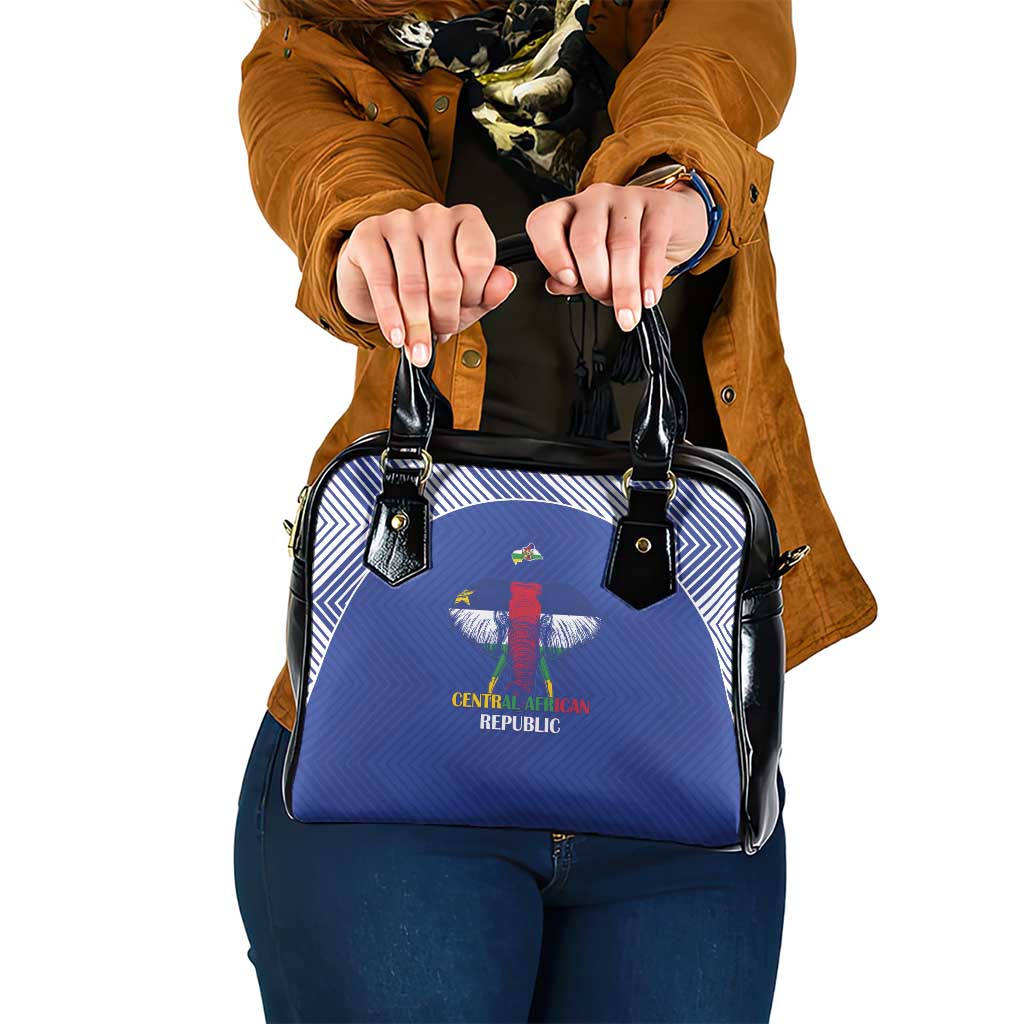 Central African Republic Football Shoulder Handbag Go Champions LT15
