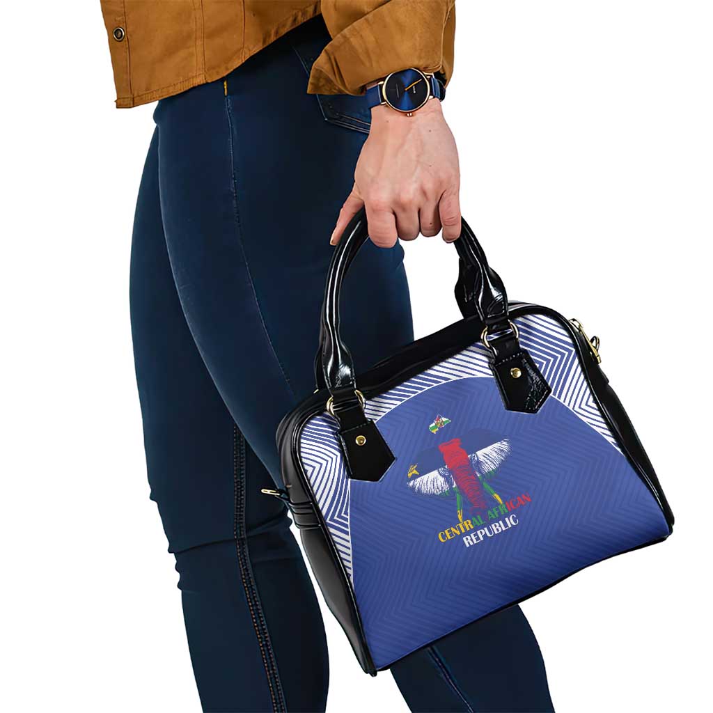 Central African Republic Football Shoulder Handbag Go Champions LT15