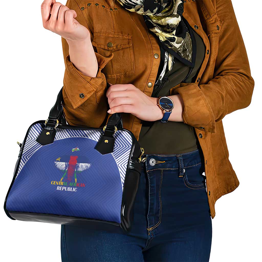 Central African Republic Football Shoulder Handbag Go Champions LT15