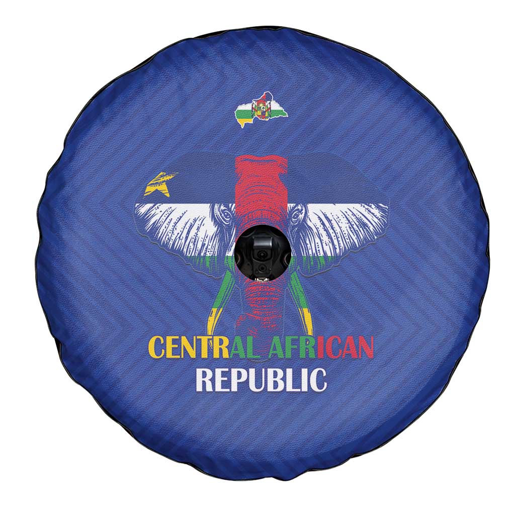 Central African Republic Football Spare Tire Cover Go Champions LT15