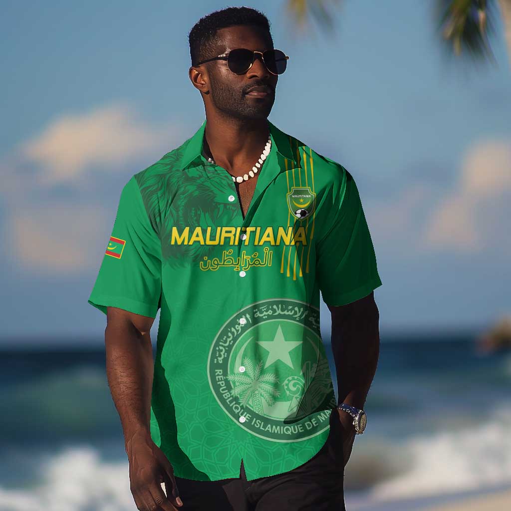 Afro Mauritania Football Custom Hawaiian Shirt Go Al-Murabitun LT15