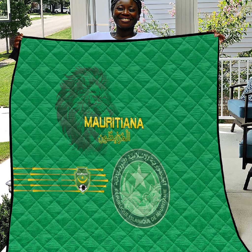 Afro Mauritania Football Quilt Go Al-Murabitun LT15
