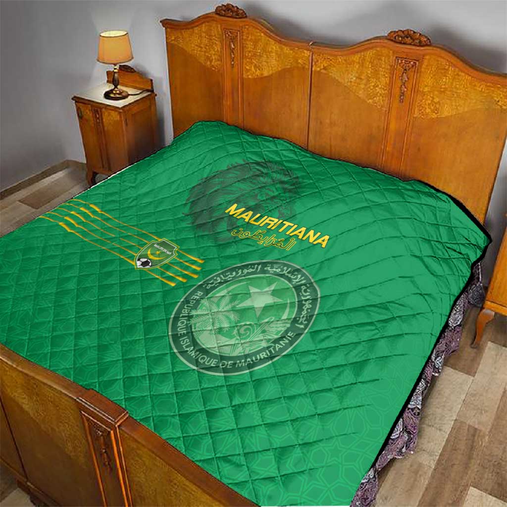 Afro Mauritania Football Quilt Go Al-Murabitun LT15