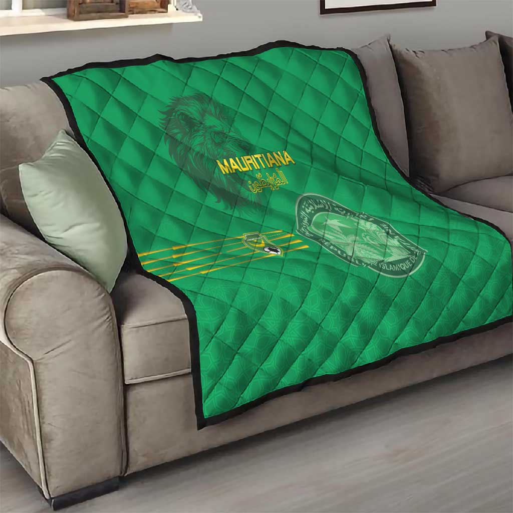 Afro Mauritania Football Quilt Go Al-Murabitun LT15