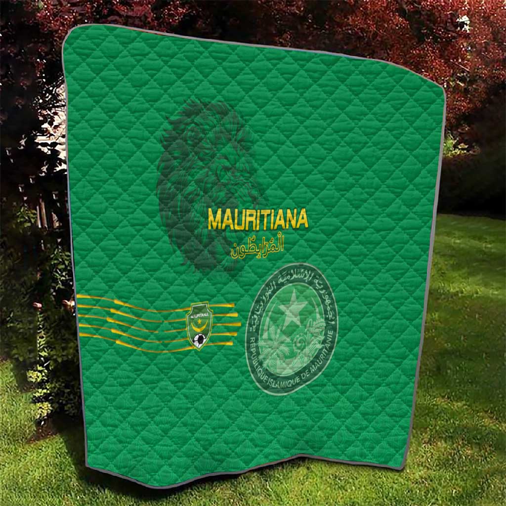 Afro Mauritania Football Quilt Go Al-Murabitun LT15