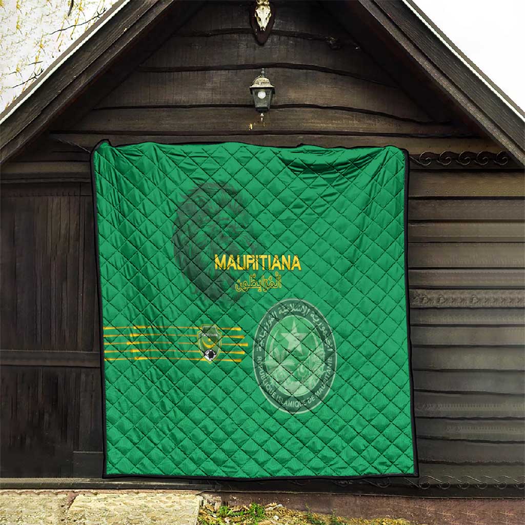 Afro Mauritania Football Quilt Go Al-Murabitun LT15