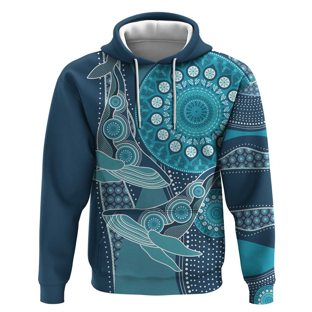 Personalized South Africa Whale Fes Hoodie African Shwe Shwe Pattern LT15