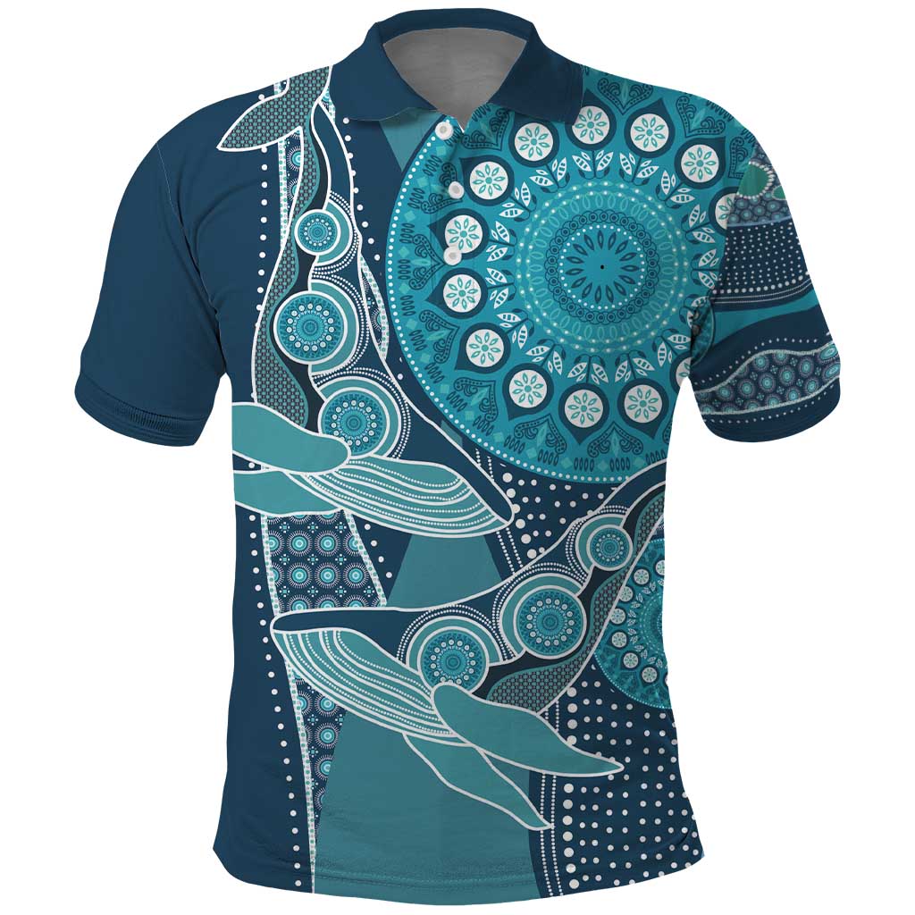 Personalized South Africa Whale Fes Polo Shirt African Shwe Shwe Pattern LT15