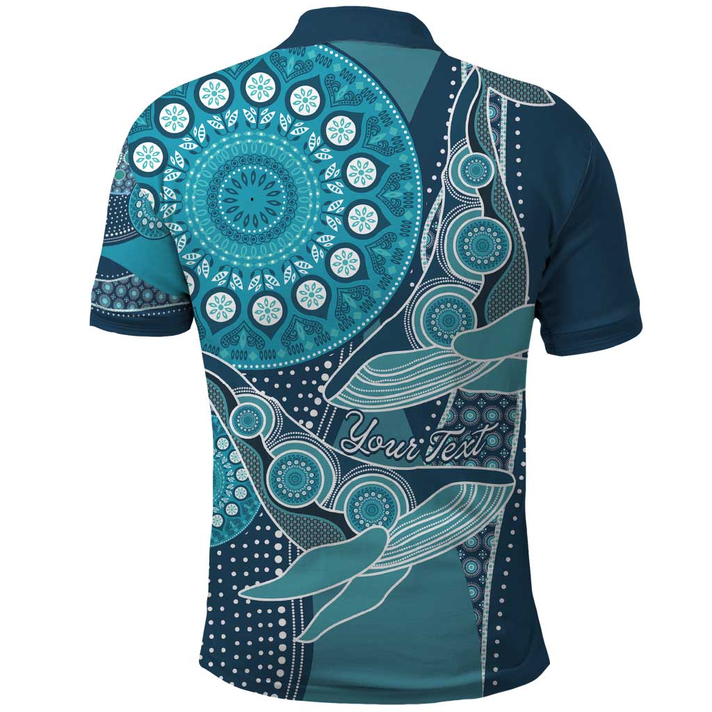 Personalized South Africa Whale Fes Polo Shirt African Shwe Shwe Pattern LT15