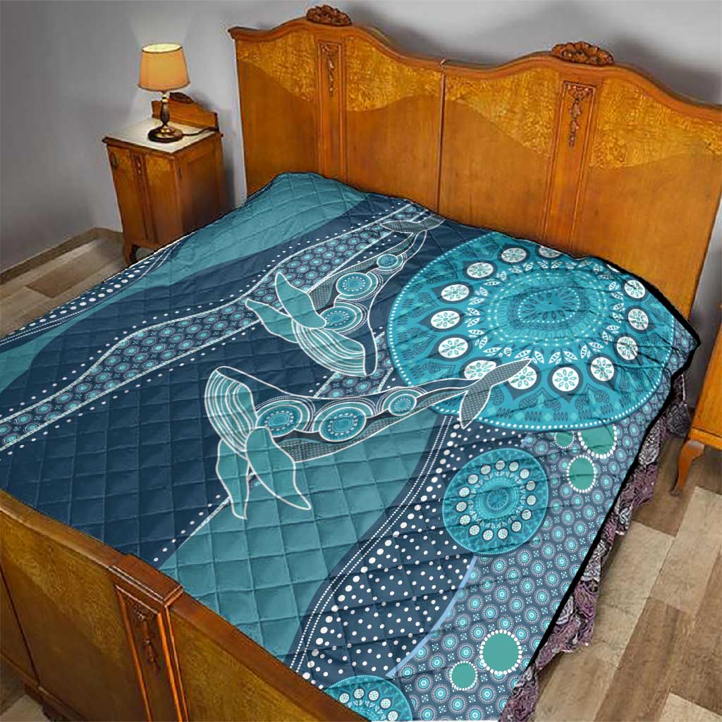 South Africa Whale Festival Quilt African Shwe Shwe Pattern LT15