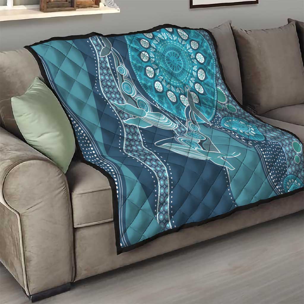 South Africa Whale Festival Quilt African Shwe Shwe Pattern LT15